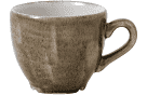 Churchill Stonecast Patina Antique Taupe Espresso Cup 3.5oz