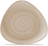 Churchill Stonecast Nutmeg Cream Lotus Plate 9Inch