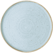 Churchill Stonecast Duck Egg Walled Plate 10 2/8"