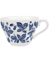 Churchill Blue Bramble Georgian Tea Cup