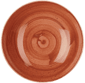 Churchill Stonecast Spiced Orange Coupe Bowl 18.2cm