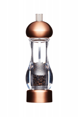 MasterClass Copper Effect Filled Capstan Salt Mill 14.5
