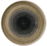 Churchill Stonecast Aqueous Bayou Walled Plate 8.67Inch