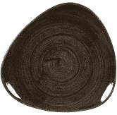 Churchill Stonecast Patina Iron Black Lotus Plate 9Inch