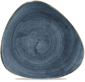 Churchill Stonecast Blueberry Lotus Plate 12Inch