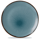 Dudson Harvest Blue  Coupe Plate 10.25"