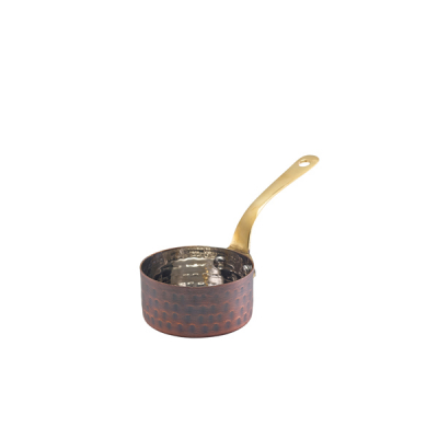 Mini Sauce Pan Antique Copper 7x3.75cm