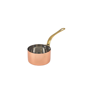 Mini Sauce Pan Copper 7.8x4.5cm