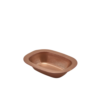 Copper Vintage Steel Pie Dish 16cm