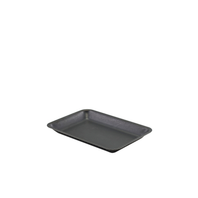 Black Vintage Steel Tray 20 x 14cm