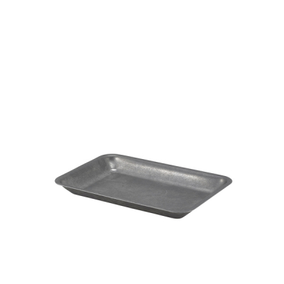 Vintage Steel Tray 20 x 14cm