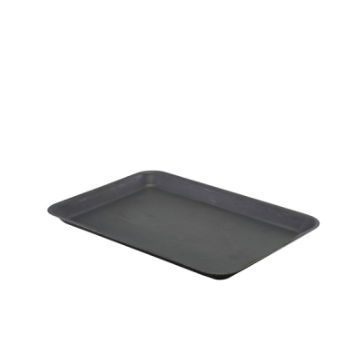 Black Vintage Steel Tray 31.5 x 21.5cm