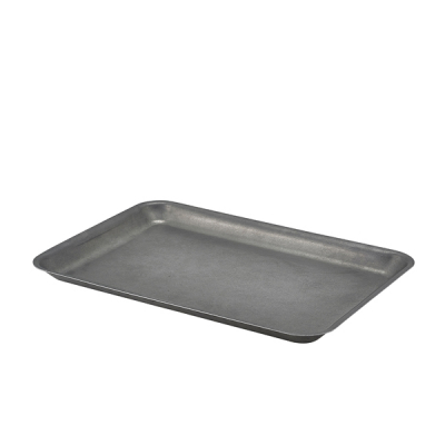 Vintage Steel Tray 31.5 x 21.5cm