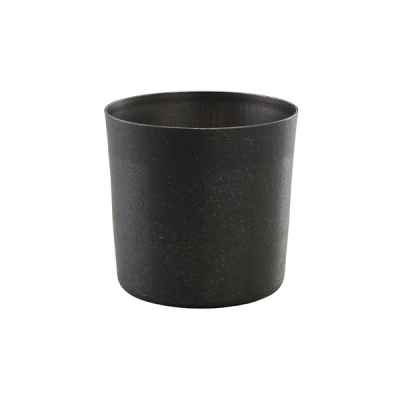 Black Vintage Steel Serving Cup 8.5 x 8.5cm