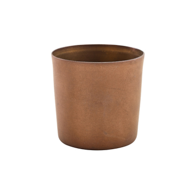 Copper Vintage Steel Serving Cup 8.5 x 8.5cm