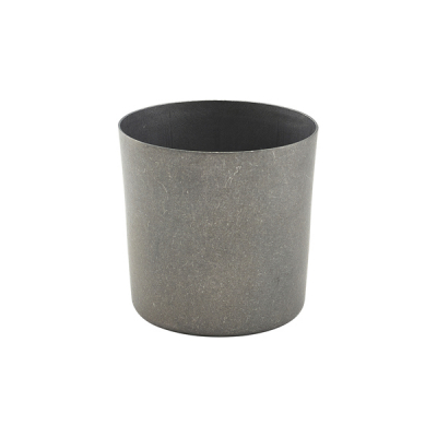 Vintage Steel Serving Cup 8.5 x 8.5cm