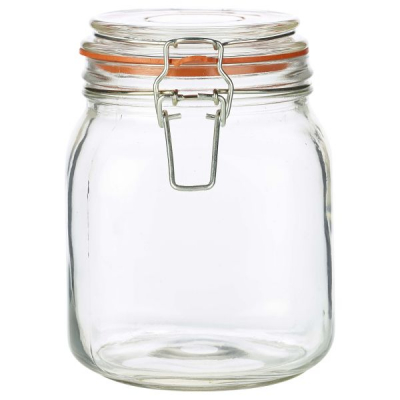 Glass Terrine Jar 1L