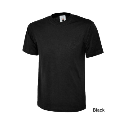 Classic Cotton T-Shirt Black (L)