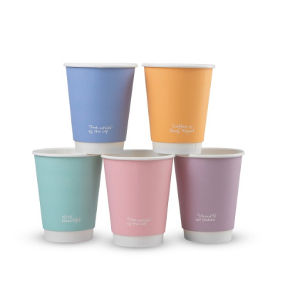 Feel Good Coffee Cup Double Walled 79-Series 8oz x500