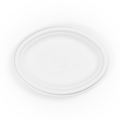 Nourish Oval Plate Moulded Fibre 10Inch/250mm x500