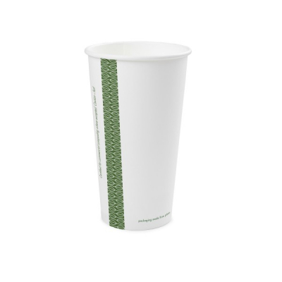 Coffee Cup Single Walled White 20oz 89-Series x1000