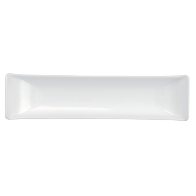 Churchill Alchemy Balance White  Buffet Boat Dish 15.375"