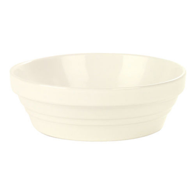 White Round Baking Dish 16cm/6"