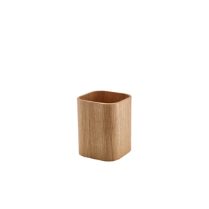 Light Wood Veneer Cutlery Holder