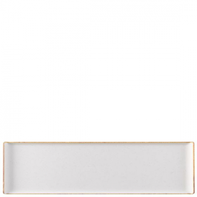 Churchill Plastic  Melamine Stonecast Rectangular Buffet Tray 22"X6"