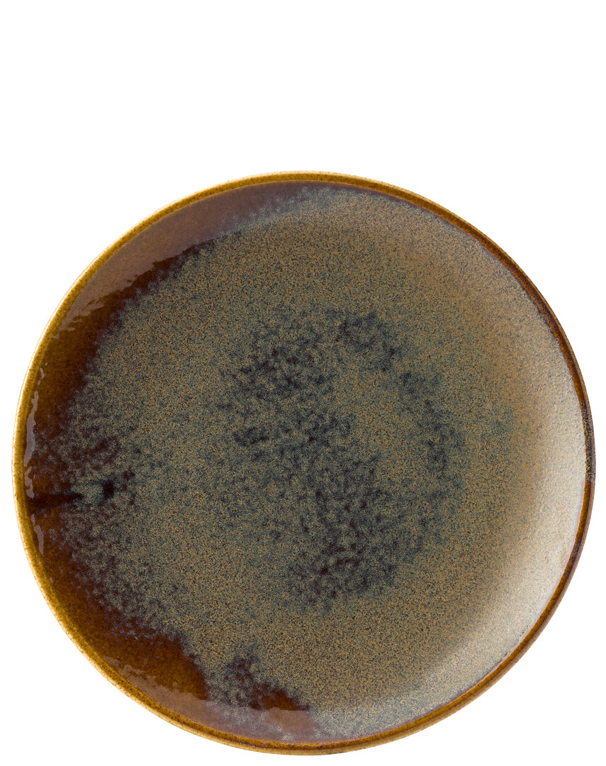 CT9602-000000-B01006 Murra Toffee Coupe Plate 9in (23cm) 01