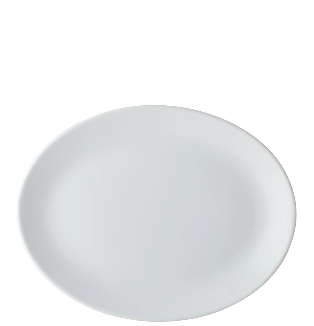 K112131-00000-B01006 Titan Oval Plate 12in (30cm)