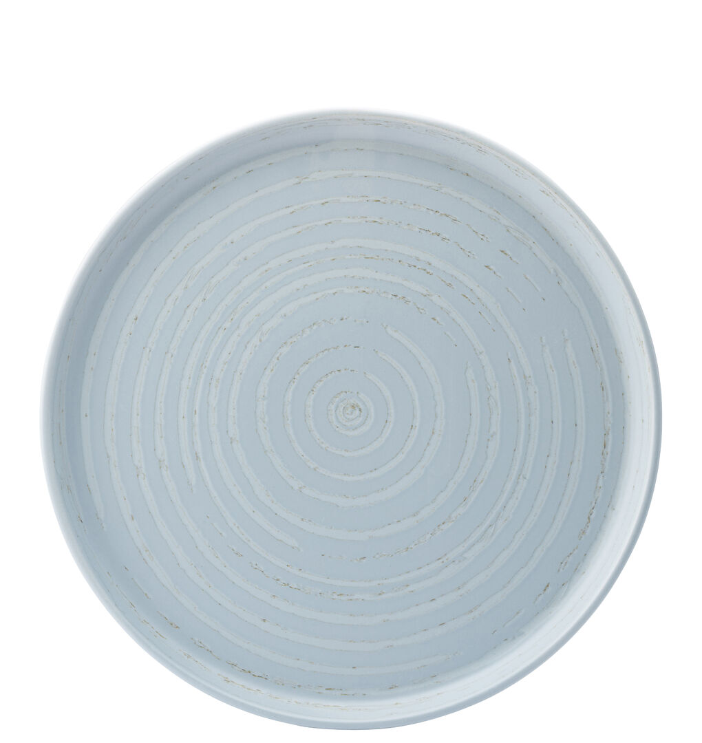 DW0303-000000-B01006 Circus Chambray Walled Plate 10.5in (27cm) 01