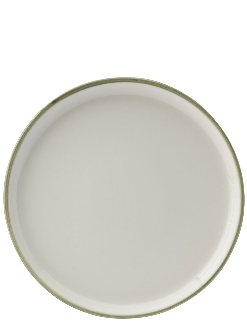 DW0816-000000-B01006 Homestead Olive Walled Plate 8.25in (21cm) 01