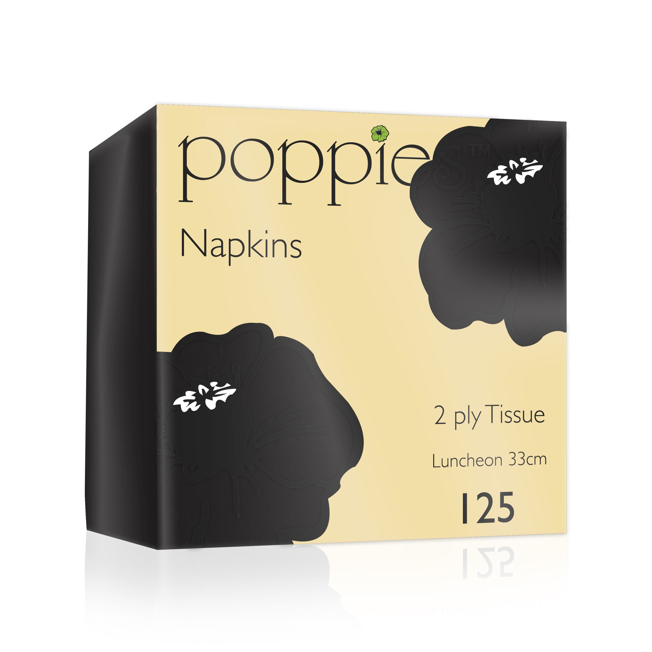 3324BK 33cm 4 Fold - Black Pack
