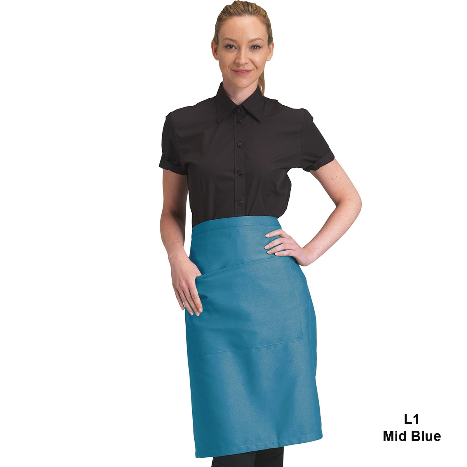dp110l1-dennys-waist-apron-mid-blue-model